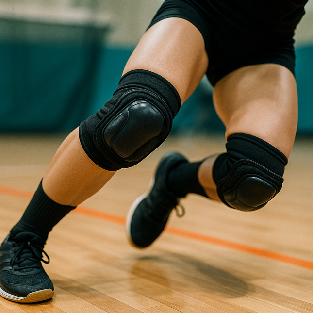 Volleyball Knee Pads with Gel Cushioning