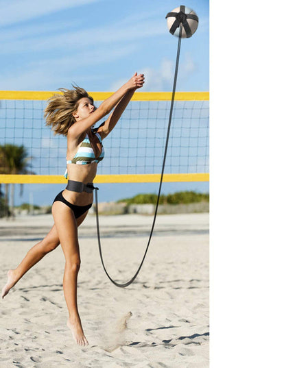 Volleyball Training With Children's Ball Buckle